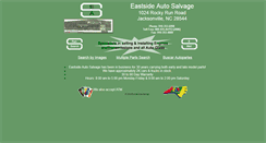 Desktop Screenshot of eastsideautosalvage.com